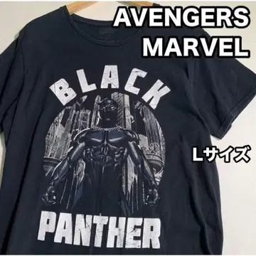MARVEL AVENGERS 블랙팬서 T셔츠 L사이즈 빈티지