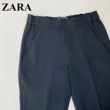 ZARA TRAFALUC 테이퍼드 팬츠 블랙 XS 1183-B