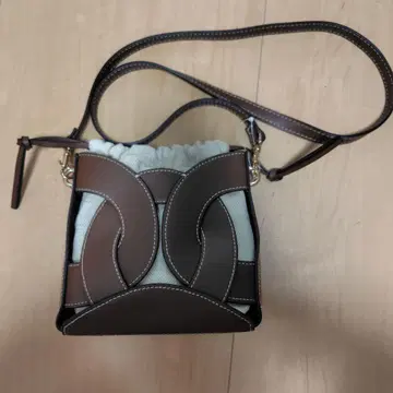 H&M 숄더백 브라운 복조리형