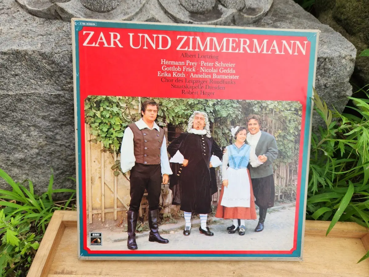 수입LP/알베르트 로르칭의 오페라 황제와 목수(Zar und Zimmer
