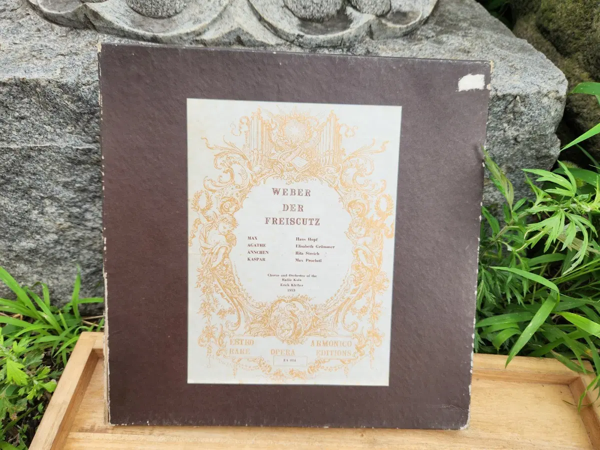 수입LP/베버의 오페라 마탄의 사수 3LP