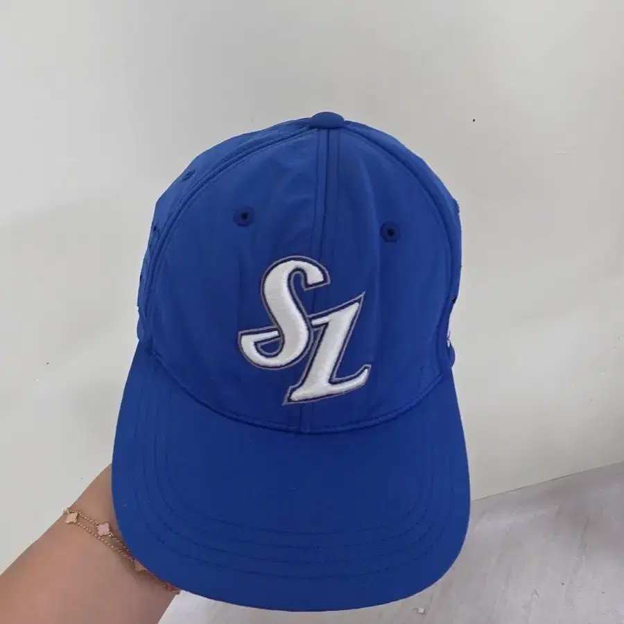 SL 로고 블루색 야구모자.260708
