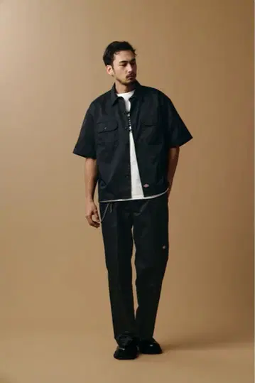 Dickies 워크 셔츠 반팔