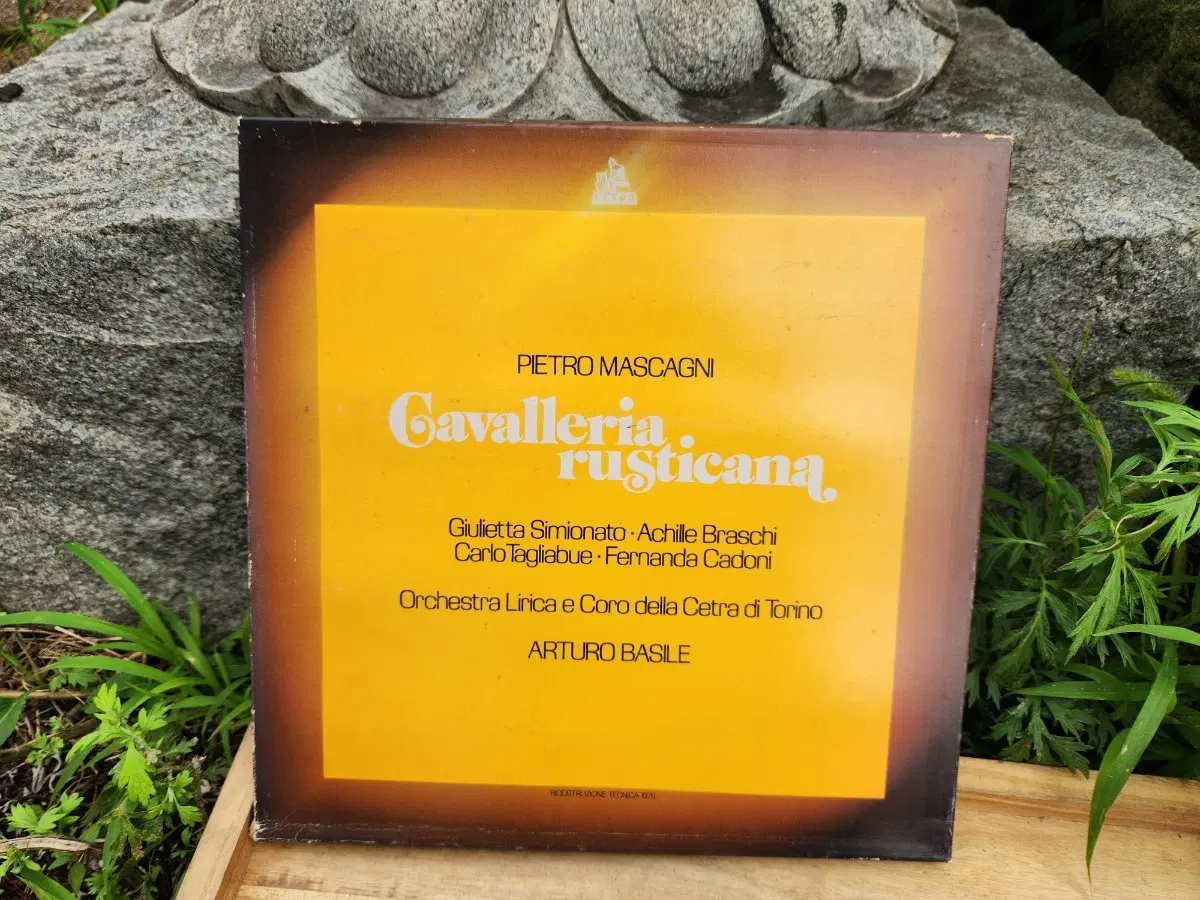 수입LP/ Pietro Mascagni 오페라 Cavalleria Rus