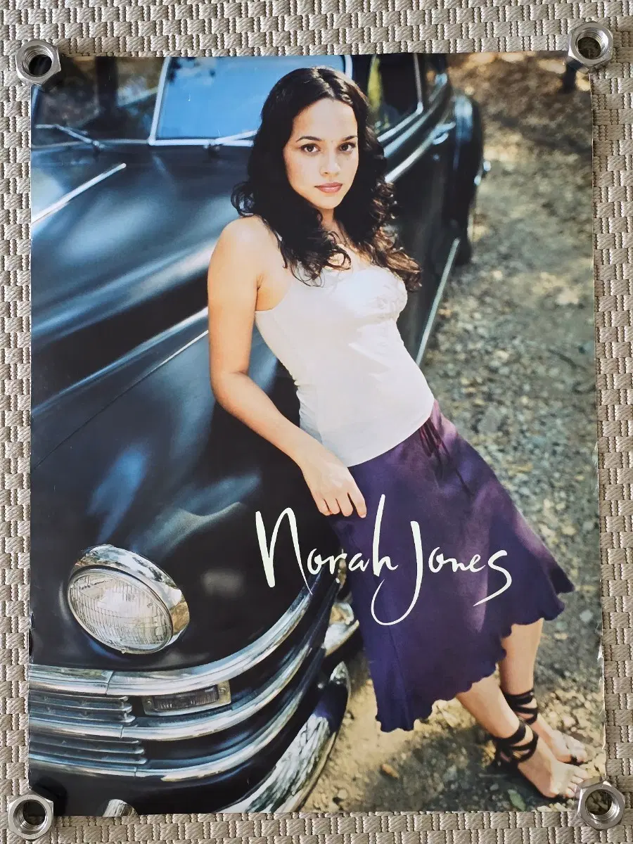 포스터 Norah Jones 노라 존스 PROMO 양면 포스터