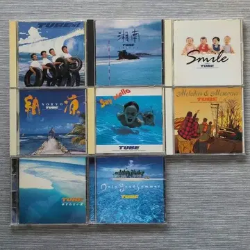 TUBE CD 8장 세트 앨범 베스트반 / 쇼난 농료 TUBEst 외