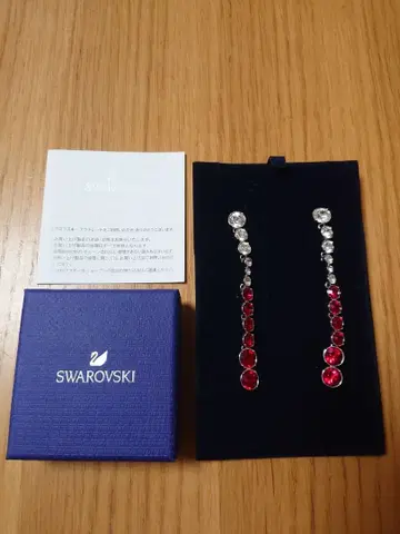 SWAROVSKI 롱 귀걸이
