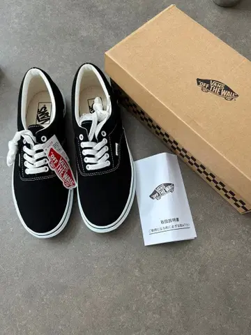 VANS ERA 블랙 27cm 미사용 새상품