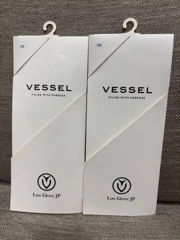 VESSEL Lux Glove JP 골프 그로브 26cm 2장 세트