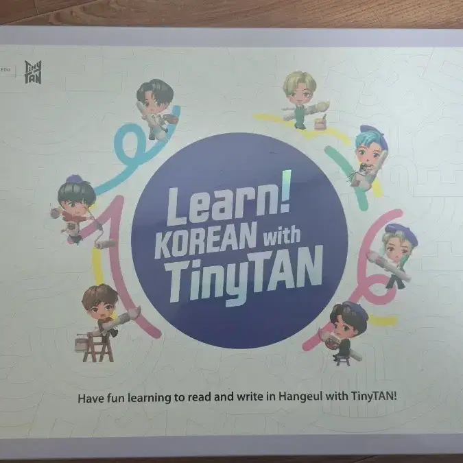 [새제품] BTS 방탄 한글학습키트 Learn! KOREAN with T