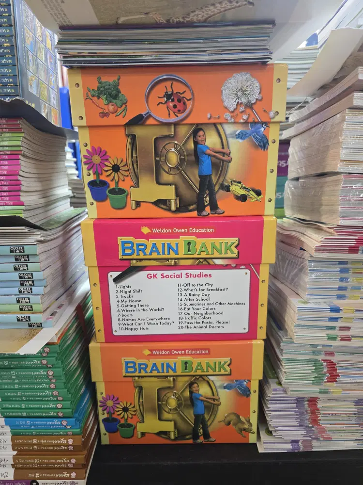 BRAIN BANK Weldon Owen 80권+CD30장 세트 어린이책