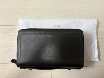 PEDRO 라운드 지퍼 오거나이저 장지갑