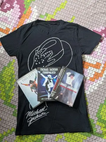 MICHAEL JACKSON 마이클 잭슨 DVD 3개 & 티셔츠 세트