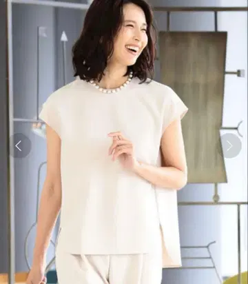 Demi-Luxe BEAMS / 돌먼 슬리브 풀오버 16,500엔