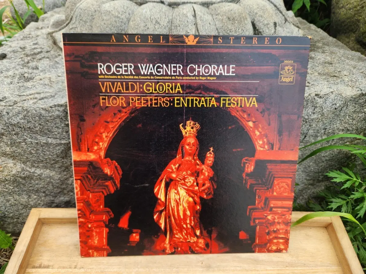 수입LP/Vivaldi: Gloria / Flor Peeters: Ent