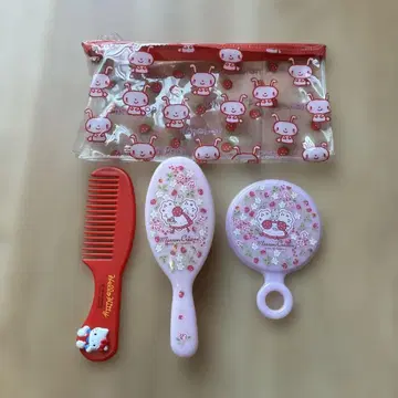 헬로키티, 마론크림, 노호혼 파크, 브러쉬, 빗, 거울 헤이세이 레트로