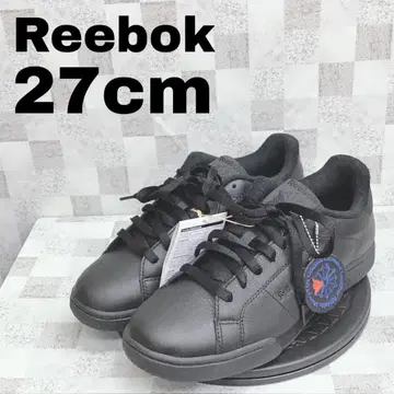 Reebok 리복 NPC II 천연 가죽 스니커즈 블랙 27cm 96