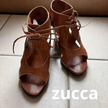 zucca 주카 오픈토 샌들 브라운