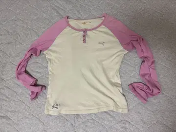 PUMA 푸마 긴팔 티셔츠 래글런 로고 한국 스트릿