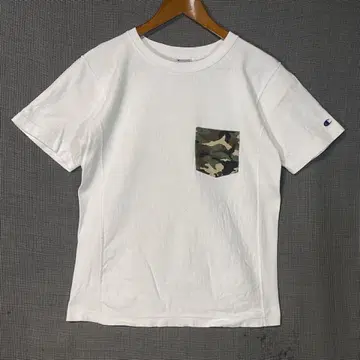 Champion REVERSE WEAVE 카모플라쥬 포켓 T셔츠 챔피온