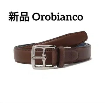 [새상품] Orobianco 다크 브라운 벨트