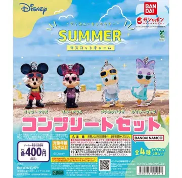디즈니 SUMMER 마스코트 참 전 4종 컴플리트 세트