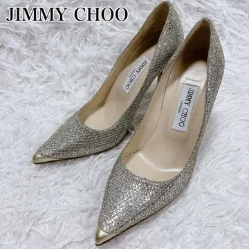 JIMMY CHOO 지미추 글리터 펌프스 37 하이힐