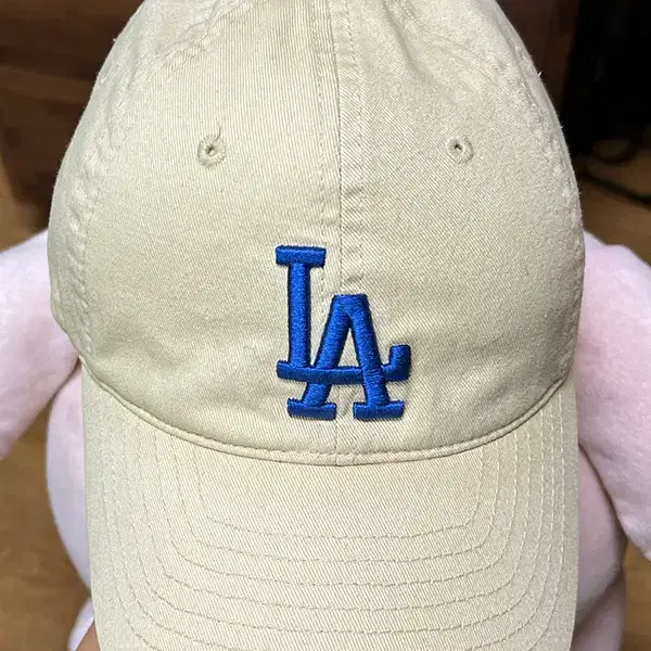 MLB 엠엘비 언스트럭쳐 볼캡 LA다저스 모자 베이지 남녀공용 프리