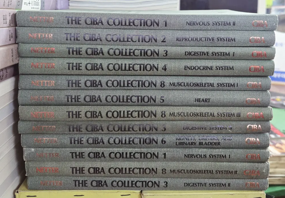 NETTER THE CIBA COLLECTION CIBA 12๊ถ ์ํ์ฑ