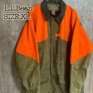L.L.Bean 엘엘빈 커버올 카키 x 오렌지 XL