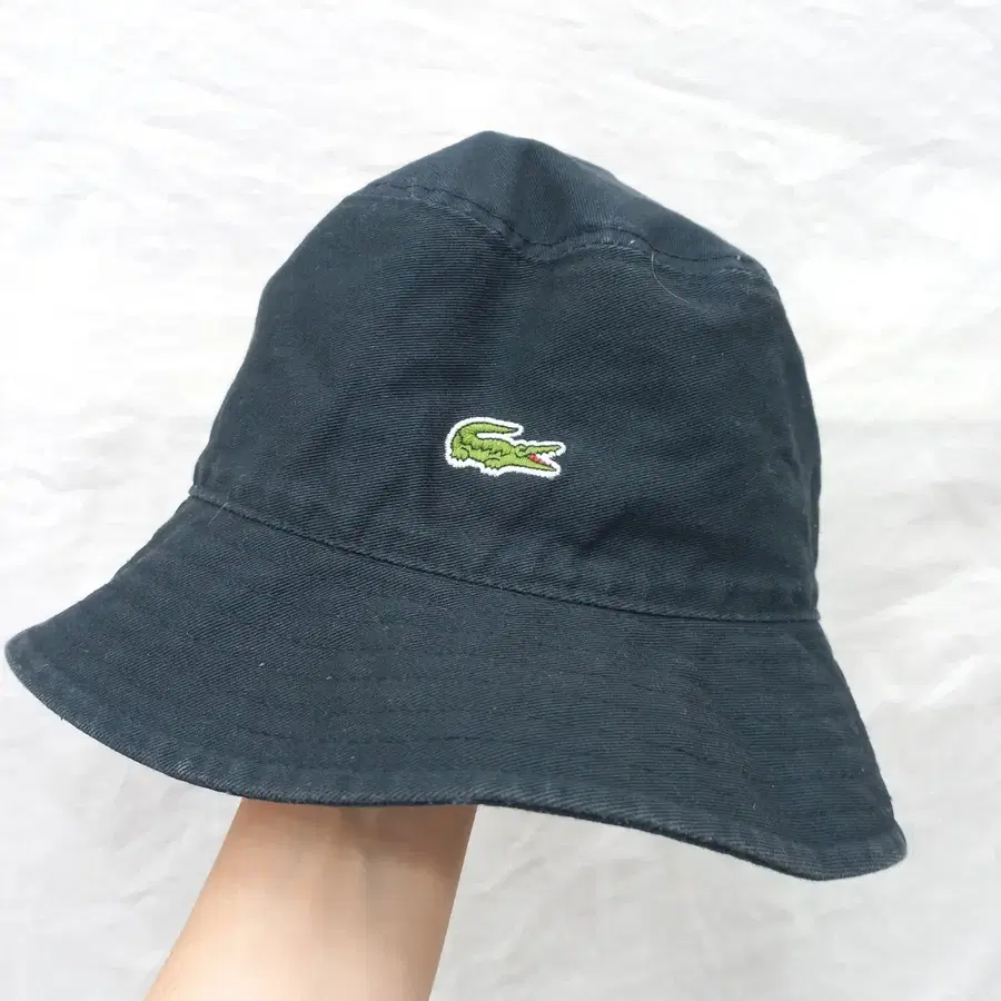 라코스테 버킷햇 네이비S