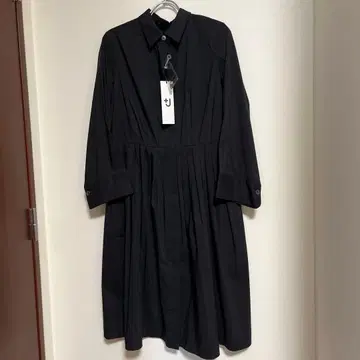 UNIQLO +J 셔츠 원피스 블랙 XS