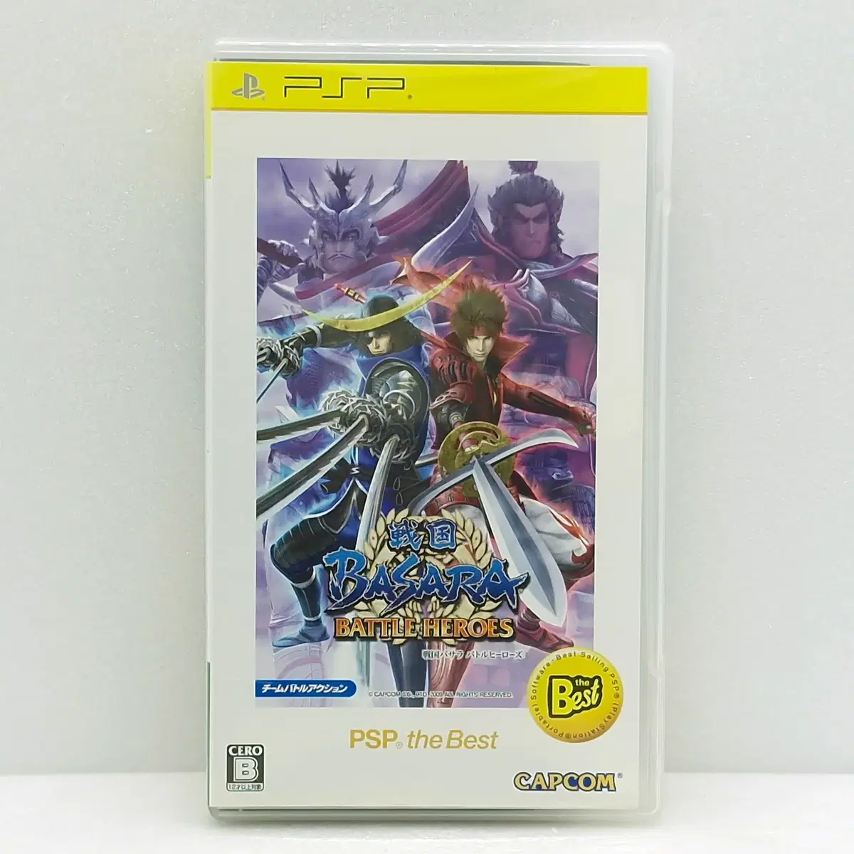 PSP 전국 바사라 배틀히어로즈 베스트판 일본판(PSP2055)