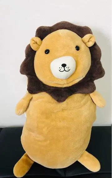 사자 봉제 인형 핸드 워머 쿠션