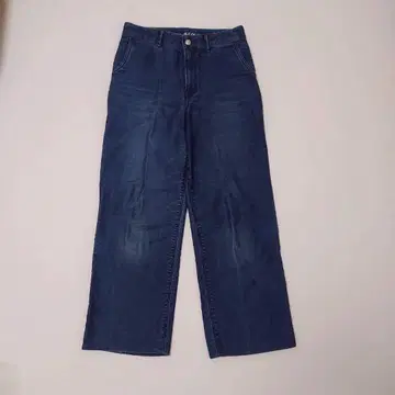 새상품급 45R 오코메 난토 와이드 데님 청바지 최근 모델 인디고