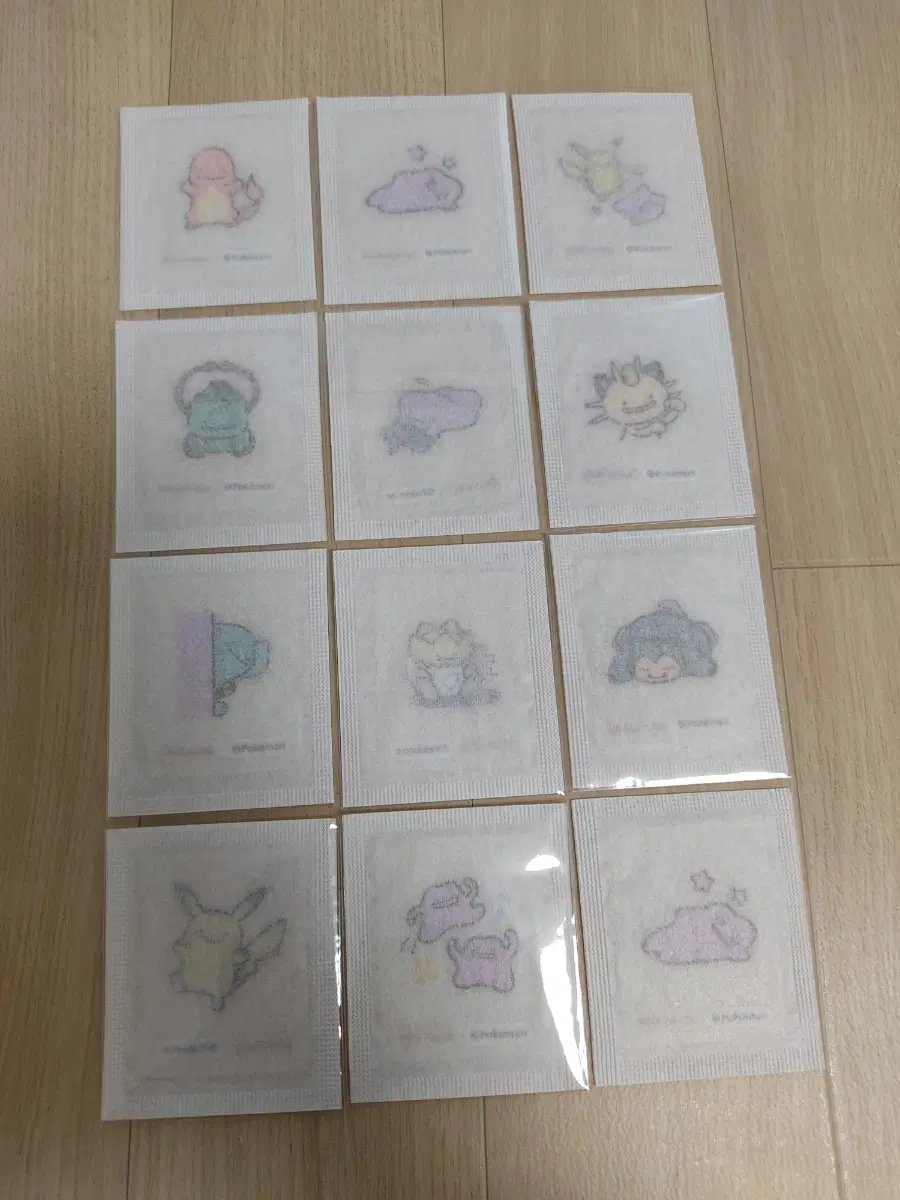 올리브영 포켓몬 컬러그램 띠부씰