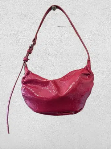 ZARA 개더 숄더백 빨간색