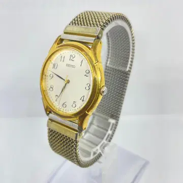 SEIKO 세이코 남성용 손목시계 아날로그 쿼츠 배터리 교체 완료 작동품