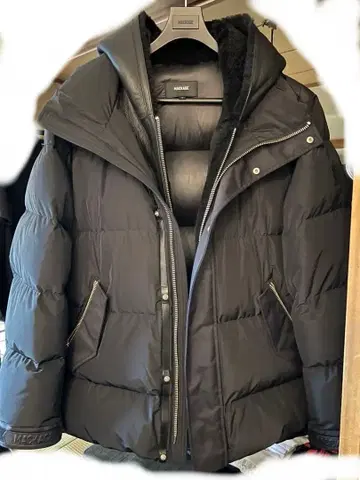 MACKAGE RILEY 다운 자켓 블랙 46