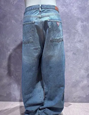 USA 구제 의류 GUESS 게스 데님 팬츠 와이드 baggy