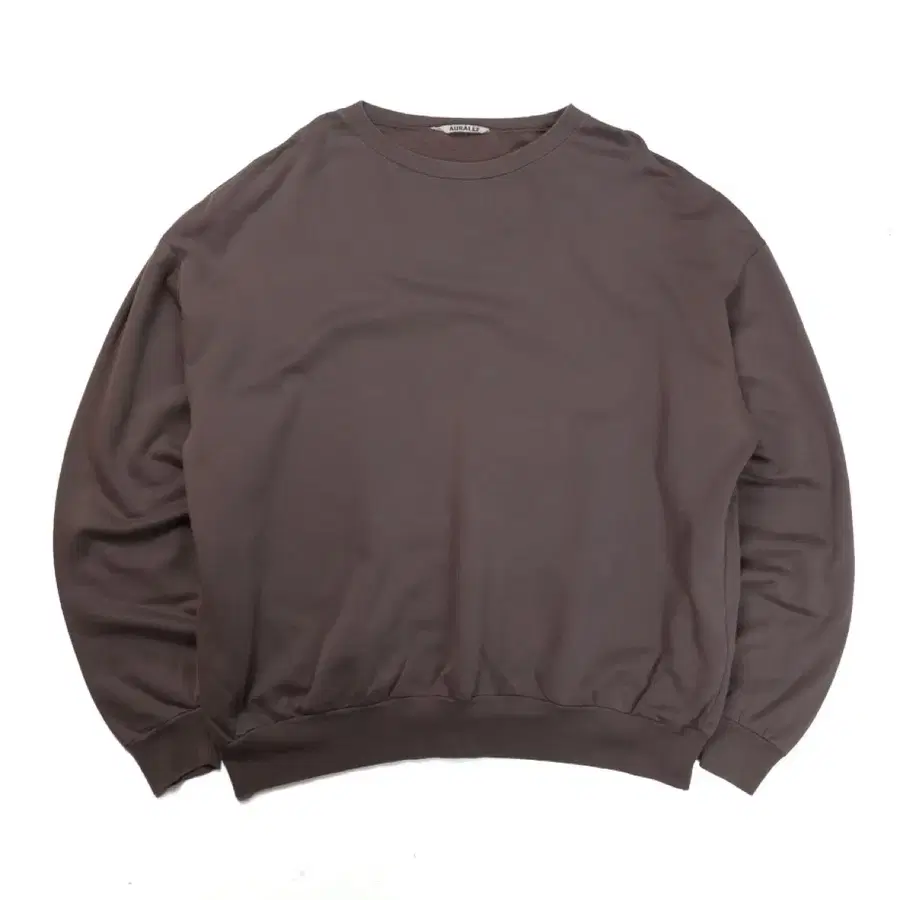 오라리 Auralee Cotton Sweatshirt