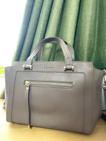FURLA 훌라 LINDA 린다 2WAY 핸드백 숄더 그레이