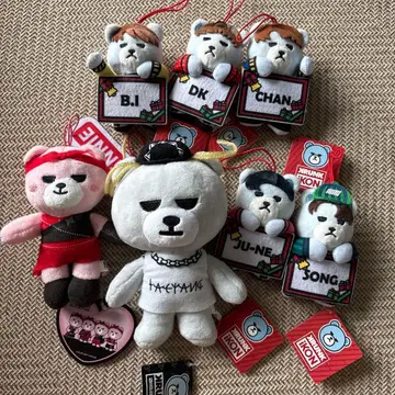 KRUNK 아이콘 빅뱅 봉제 인형 마스코트 묶음 판매