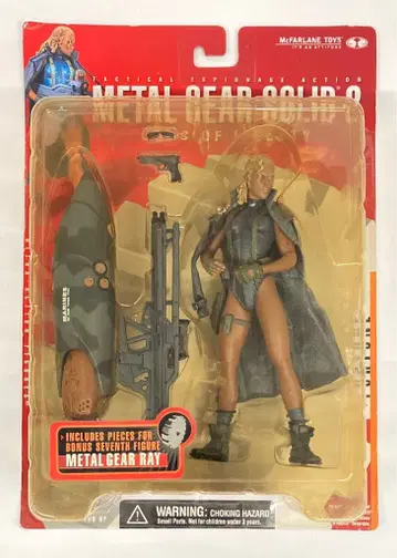 McFARLANETOYS 울트라 액션 피규어 메탈기어 레이 포춘
