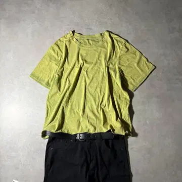 90S 아카이브 빈티지 페이드 반팔 티 그런지