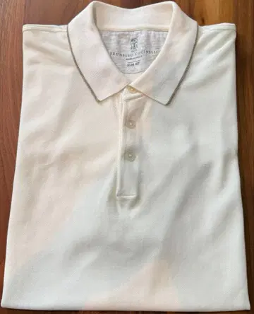 BRUNELLO CUCINELLI 피케 셔츠 슬림핏 사이즈 L