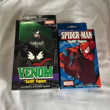 USJ 한정판 MARVEL SofVi 피규어 베놈 스파이더맨