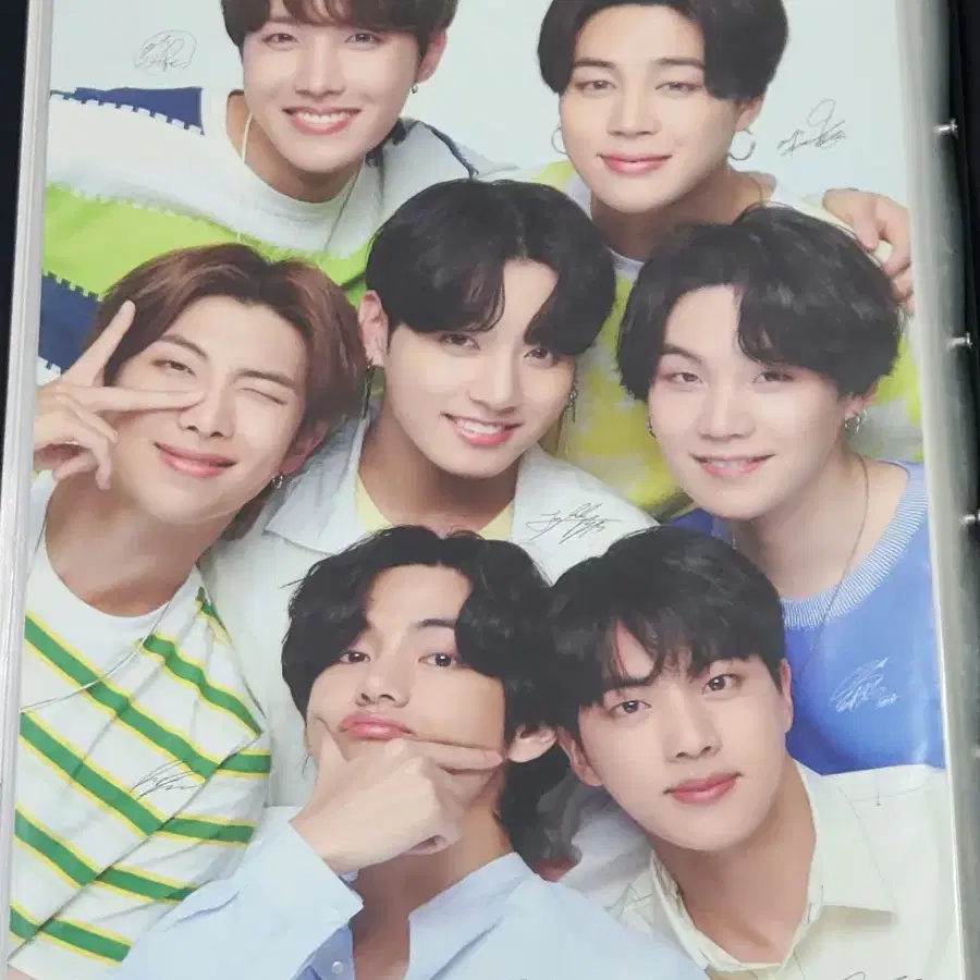 bts chilsung sider poster 방탄 칠성사이다 포스터