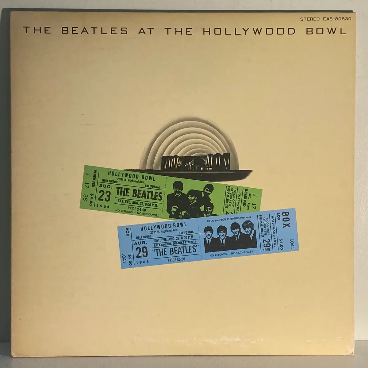 (수입중고LP-팝록) The Beatles -At The Hollywoo