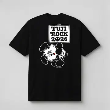VERDY 후지 록 페스티벌 2026 비크 티셔츠